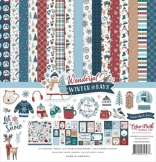 Echo Park Paper Collection Pack 12x12" - Wonderful Winter Days