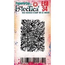 PaperArtsy Mini Cling Stamp - Eclectica (Seth Apter) No. 34