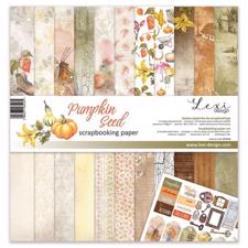Lexi Design Set of Papers 12x12" - Pumpkin Seed
