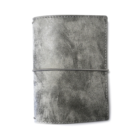 Elizabeth Crafts Art Journal Passport - Stonewashed Grey