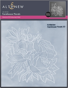 Altenew Embossing Folder - Farmhouse Florals 3D