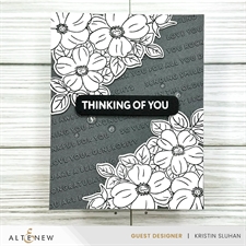 Altenew Embossing Folder - Raised Sentiments 3D