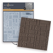 Altenew Embossing Folder - Textured Tiles 3D