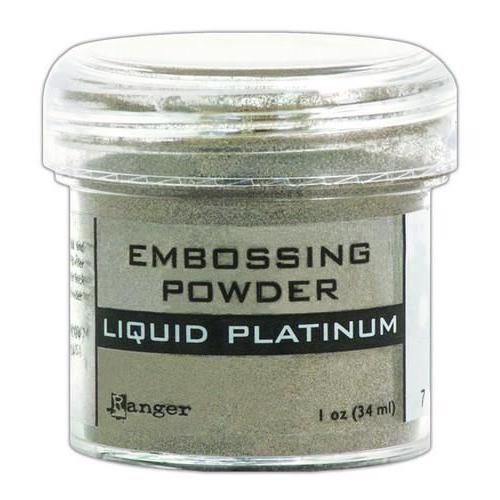Embossing Pulver / Ranger - Liquid Platinum (koksgrå)