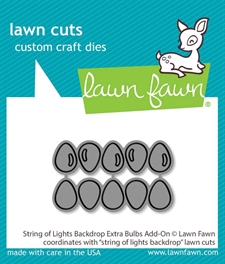 Lawn Cuts - String of Lights Backdrop Extra Bulbs (DIES)