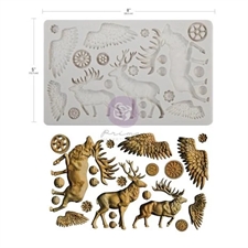 Prima / Finnabair Decor Mould 5x8" - Forest Spirits