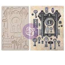 Prima / Finnabair Decor Mould 5x8" - Locks and Keys