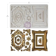 Prima / Finnabair Decor Mould 5x8" - Winter Frames