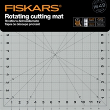 Fiskars Rotating Cutting Mat 12x12" - Skæreunderlag (drejbart)
