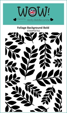 WOW Clear Stamp - Foliage Background Bold