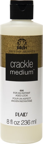Plaid / Folkart Crackle Medium (236 ml) - STOR