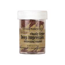 Deep Impressions Embossing Pulver - Chunky Copper