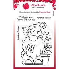 Woodware Clear Stamp - Garden Gnome