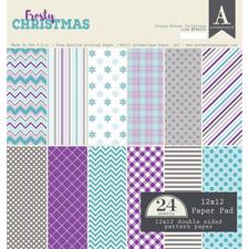 Authentique Paper Pad 12x12" - Frosty Winter