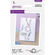 Crafters Companion / Gemini Die - Confetti Border / Confetti Sprinkles