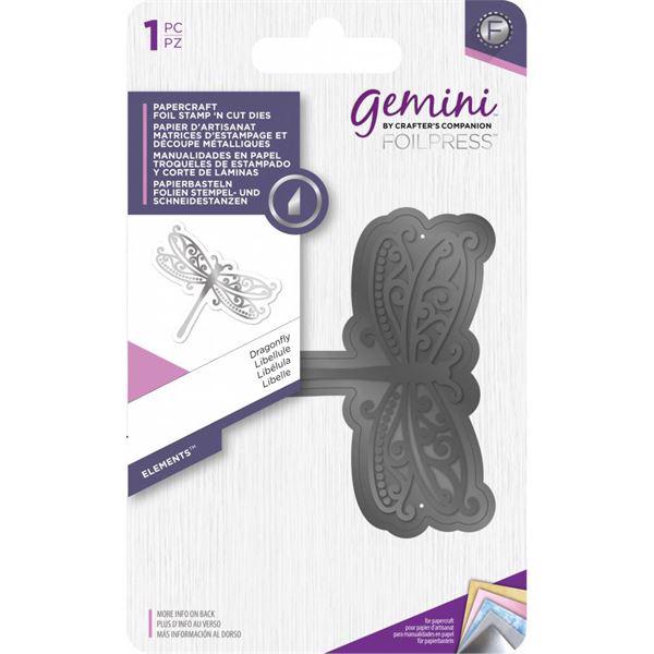 Gemini Foil Stamp\'N Cut Die - Dragonfly