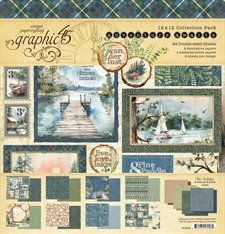 Graphic 45 Collection Pack 12x12" - Adventure Awaits