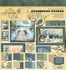 Graphic 45 Collection Pack 8x8" - Adventure Awaits