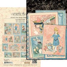 Graphic 45 Journaling Cards - Alice's Tea Party