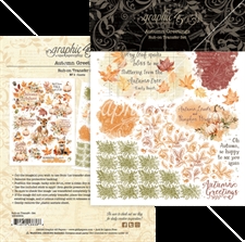 Graphic 45 Rub-On - Autumn Greetings