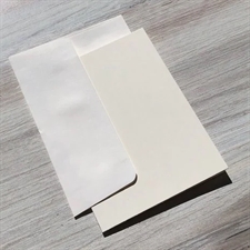 Graphic45 Card & Envelopes - Ivory (US-A2 - 6 sæt)