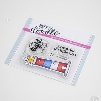Heffy Doodle Clear Stamps - Lil\' Lighthouse (fyrtårn)
