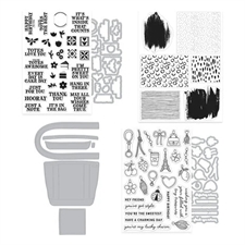 Hero Arts Die & Stamp & Stencil Bundle - Tote-Ally Awesome