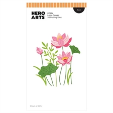 Hero Arts Die - Tranquil Garden / Lotus Flower