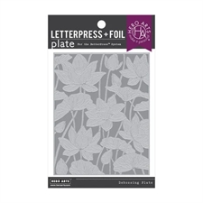 Hero Arts Letterpress + Foil & Cut & Stencil Bundle - Tranquil Garden / Lotus Flower