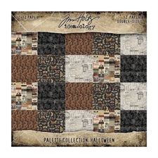 Tim Holtz Paper 12x12" - Palette Collection / Halloween