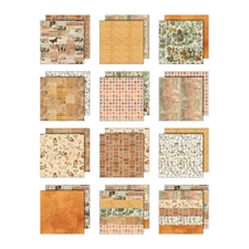 Tim Holtz Paper 12x12" - Palette Collection / Orange