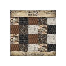 Tim Holtz Paper 8x8" - Palette Collection / Halloween