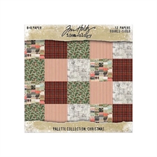 Tim Holtz Paper 8x8" - Palette Collection / Christmas