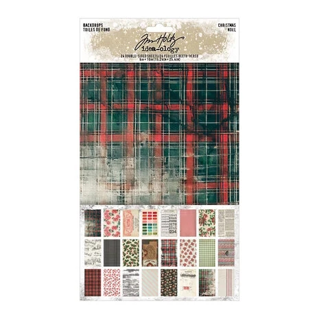 Tim Holtz / Idea-ology Christmas 2025 - Backdrops