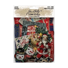 Tim Holtz / Idea-ology Christmas 2026 - Layers Five & Dime