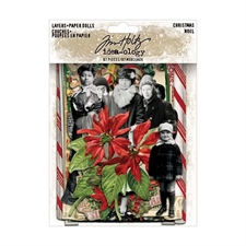 Tim Holtz / Idea-ology Christmas 2025 - Layers + Paper Dolls