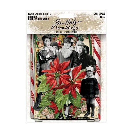 Tim Holtz / Idea-ology Christmas 2025 - Layers + Paper Dolls
