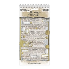 Tim Holtz / Idea-ology Christmas 2026 - Sticker Book Traditional