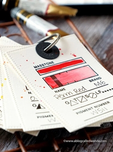 Waffle Flower Clear Stamp - Swatch Stamp Set