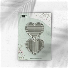 CraftAddictionUK Die - Heart Collection