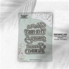 CraftAddictionUK Die - Special Friend Sentiments