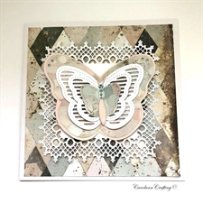 CraftAddictionUK Die - Slatted Butterfly Collection