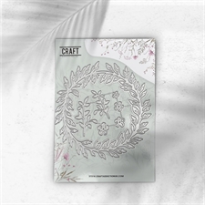 CraftAddictionUK Die - Classic Wreath