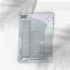 CraftAddictionUK Die - Slatted Rectangle Collection