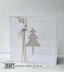 CraftAddictionUK Die - Slatted Christmas Trees