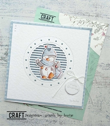 CraftAddictionUK Die - Slatted Circle Collection
