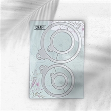 CraftAddictionUK Die - Bauble Overlay