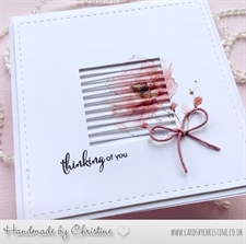 CraftAddictionUK Die - Slatted Square Collection