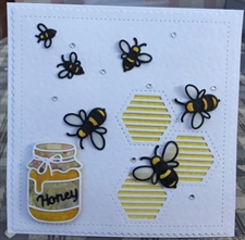 CraftAddictionUK Die - Buzzing Bee