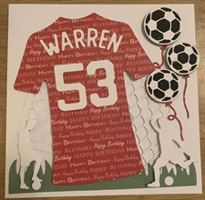 CraftAddictionUK Die - Create your own Football Shirt